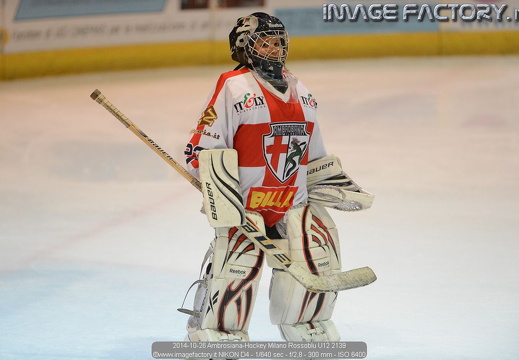 2014-10-26 Ambrosiana-Hockey Milano Rossoblu U12 (0-19)